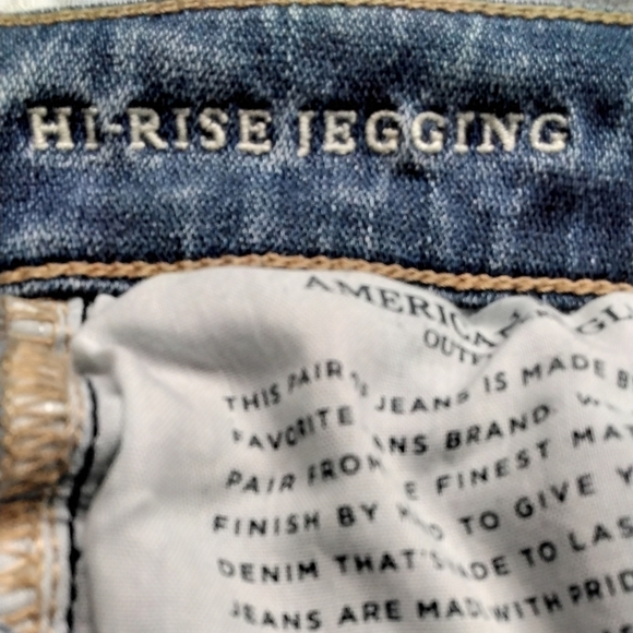 American Eage Women's Hi Rise Jegging   Size 0 - Picture 4 of 5